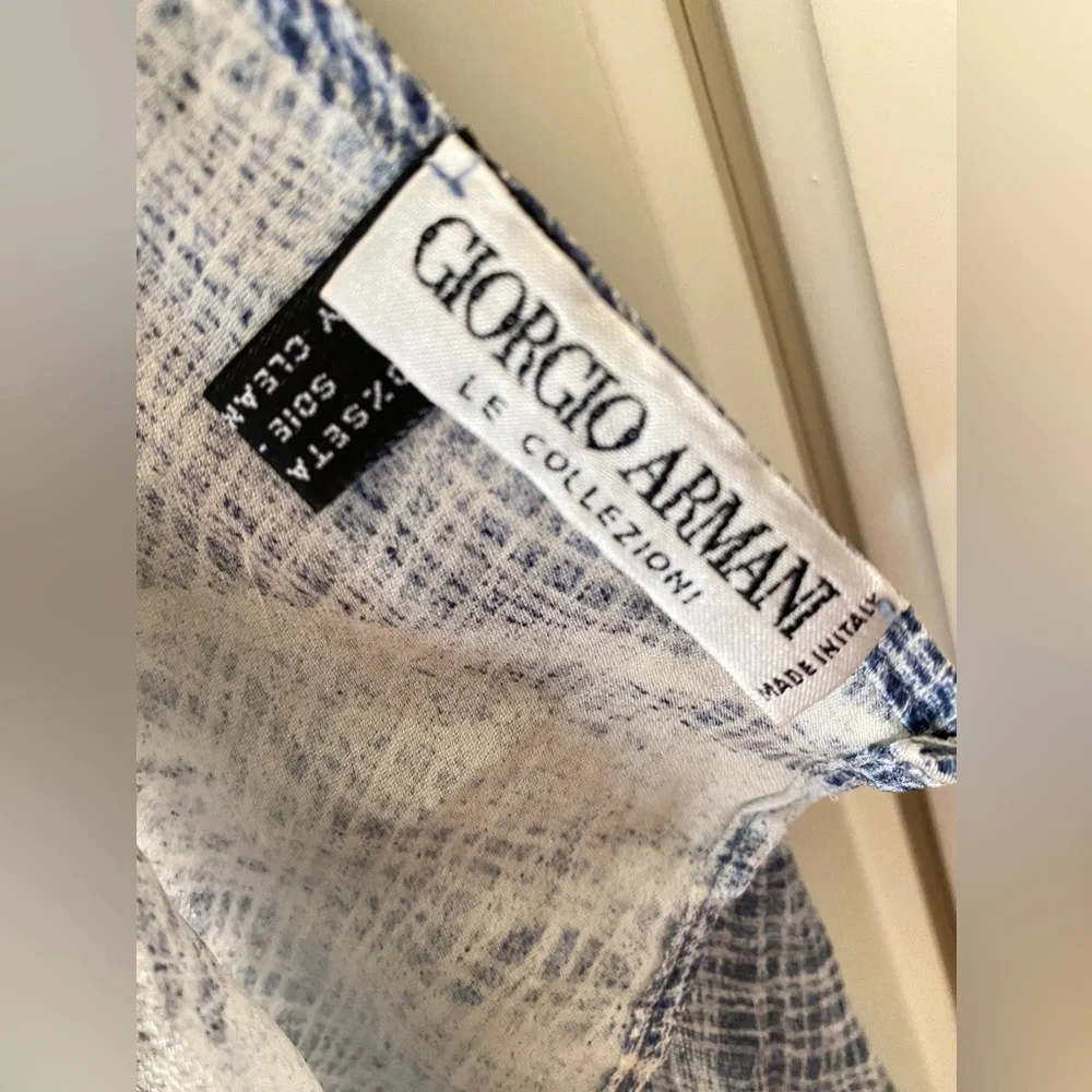 Giorgio Armani exquisite silk